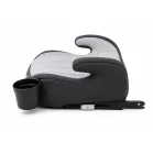 Mama Kiddies® i-Size HappyRide podsedák (125–150 cm) s ISOFIX upevnením v sivej farbe s motívom sloníka – DARČEK držiak na pohár