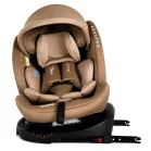 Mama Kiddies® Journey i-Size autosedačka 40–150 cm, ISOFIX, 360° + Top Tether – béžová + darček