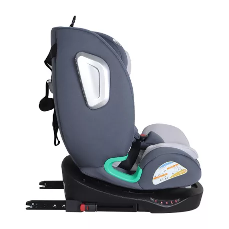 Mama Kiddies® Journey i-Size autosedačka 40–150 cm, ISOFIX, 360° + Top Tether – sivá + darček