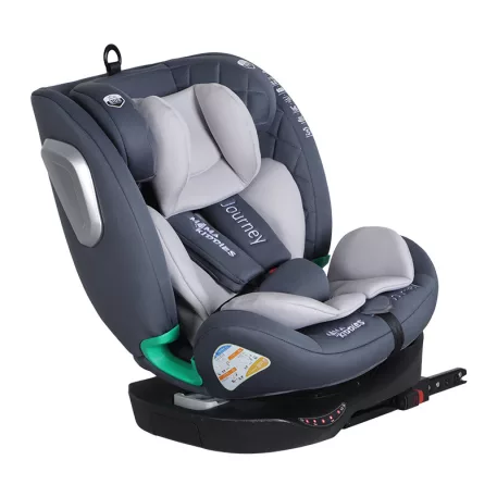 Mama Kiddies® Journey i-Size autosedačka 40–150 cm, ISOFIX, 360° + Top Tether – sivá + darček