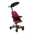 Detský športový kočík transformovateľný Mama Kiddies Neo v červenej farbe