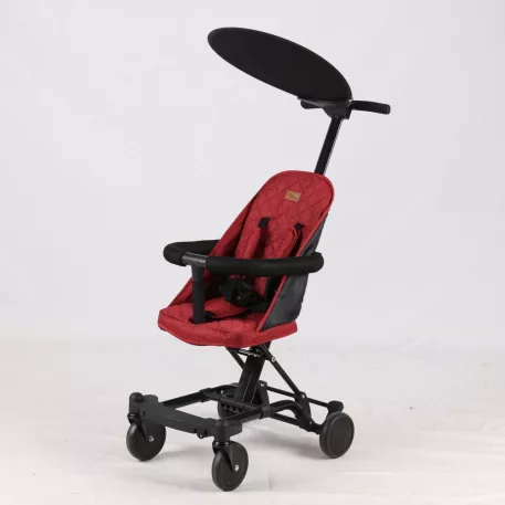 Detský športový kočík transformovateľný Mama Kiddies Neo v červenej farbe