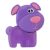 Baby Mix detské hryzátko - fialový psík
