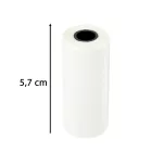 Samolepiace termopapierové rolky do mini tlačiarne – 5,7 cm x 4,5 m – 5 ks
