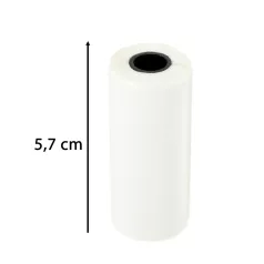  Samolepiace termopapierové rolky do mini tlačiarne – 5,7 cm x 4,5 m – 5 ks