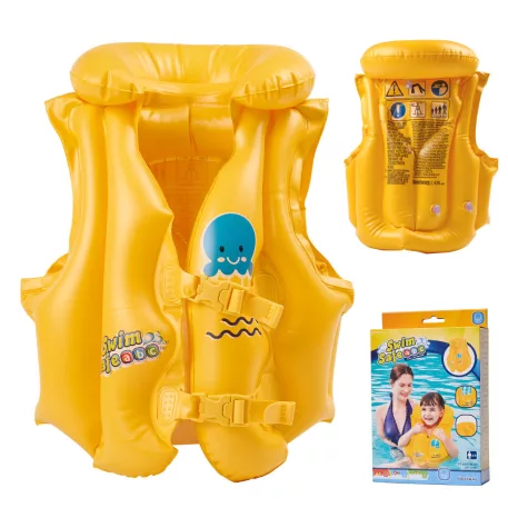 Bestway Swim Safe nafukovacia detská plávacia vesta – 51 × 46 cm