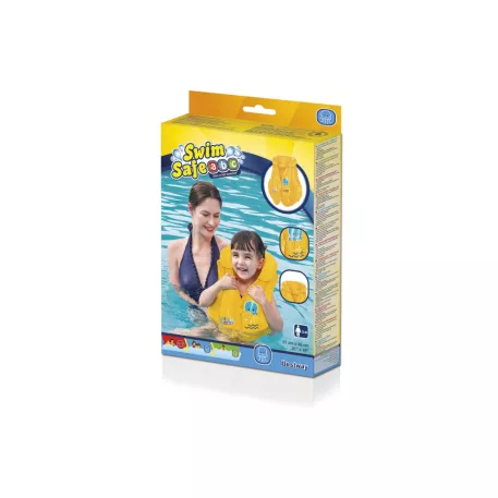 Bestway Swim Safe nafukovacia detská plávacia vesta – 51 × 46 cm