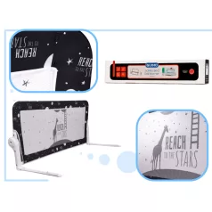 Zábrana proti pádu 150 cm v čiernej farbe