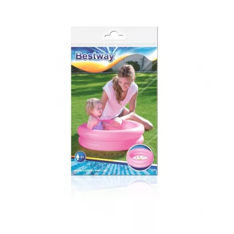 Bestway bazénik pre deti ružový 61cm