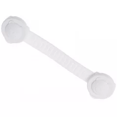   Bezpečnostný zámok na skrine a toalety - biely, vzor macík
