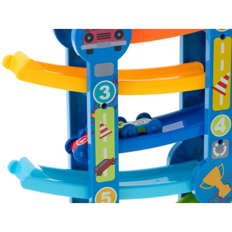 7-úrovňová pretekárska dráha Snake Slide