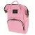 Prebaľovacia taška - batoh 3v1 - ružová