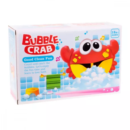 Nástenný generátor peny do kúpeľa – krab, zvukové efekty