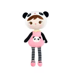   Metoo bábika - Panda 46cm, ktorú možno prichytiť na postieľku alebo na kočík