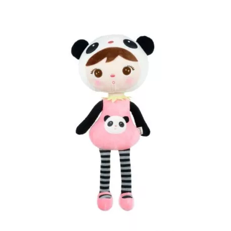 Metoo bábika - Panda 46cm, ktorú možno prichytiť na postieľku alebo na kočík