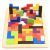 40 kusov drevených puzzle tetris
