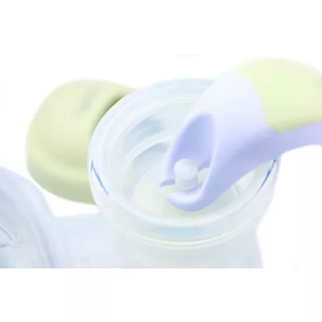 Nuvita 1215 TWIST manuálna odsávačka mlieka + kojenecká fľaša