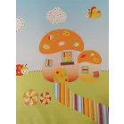 Prebaľovacia podložka 70 x 66 cm pre 106 cm široký prebaľovací stôl - dievčenská