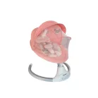 Mama Kiddies® prémiová 2-v-1 elektrická hojdačka a lehátko s diaľkovým ovládaním v ružovej farbe + darčeky