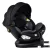 Mama Kiddies® Turbo Wings i-Size otočná autosedačka 40–150 cm, ISOFIX, 360°, Top Tether – tmavosivá + darček