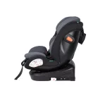 Mama Kiddies® Turbo Wings i-Size otočná autosedačka 40–150 cm, ISOFIX, 360°, Top Tether – tmavosivá + darček