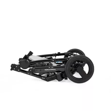 Mama Kiddies® Evening Star 4v1 Black Edition multifunkčný kočík s príslušenstvom v sivej farbe s ISOFIX základňou + darček