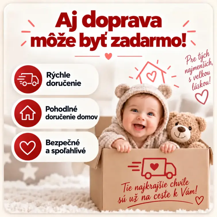 Doručenie domov a informácie o doprave Kocikysnov.sk