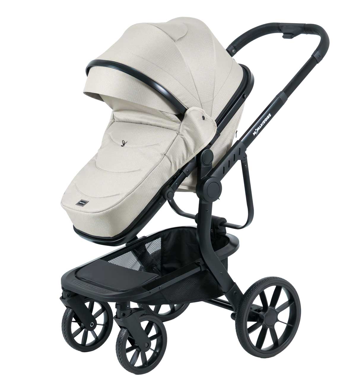 Mama Kiddies Icon hlboká vanička v krémovej farbe